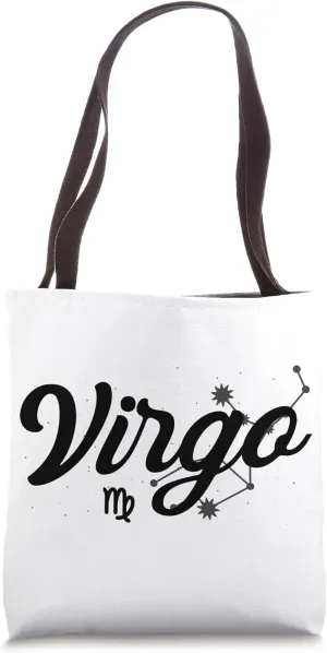 Virgo Zodiac Sign Astrology Virgo Horoscope Virgo Tote Bag