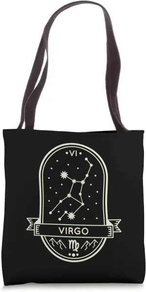 Virgo Zodiac Sign Virgo Constellation Astrology Horoscope Tote Bag