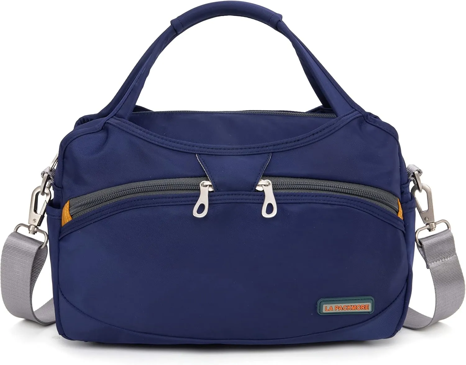 Waterproof Nylon Crossbody Bags for Women Multi-Pocket Shoulder Bag Travel Purse and Handbag