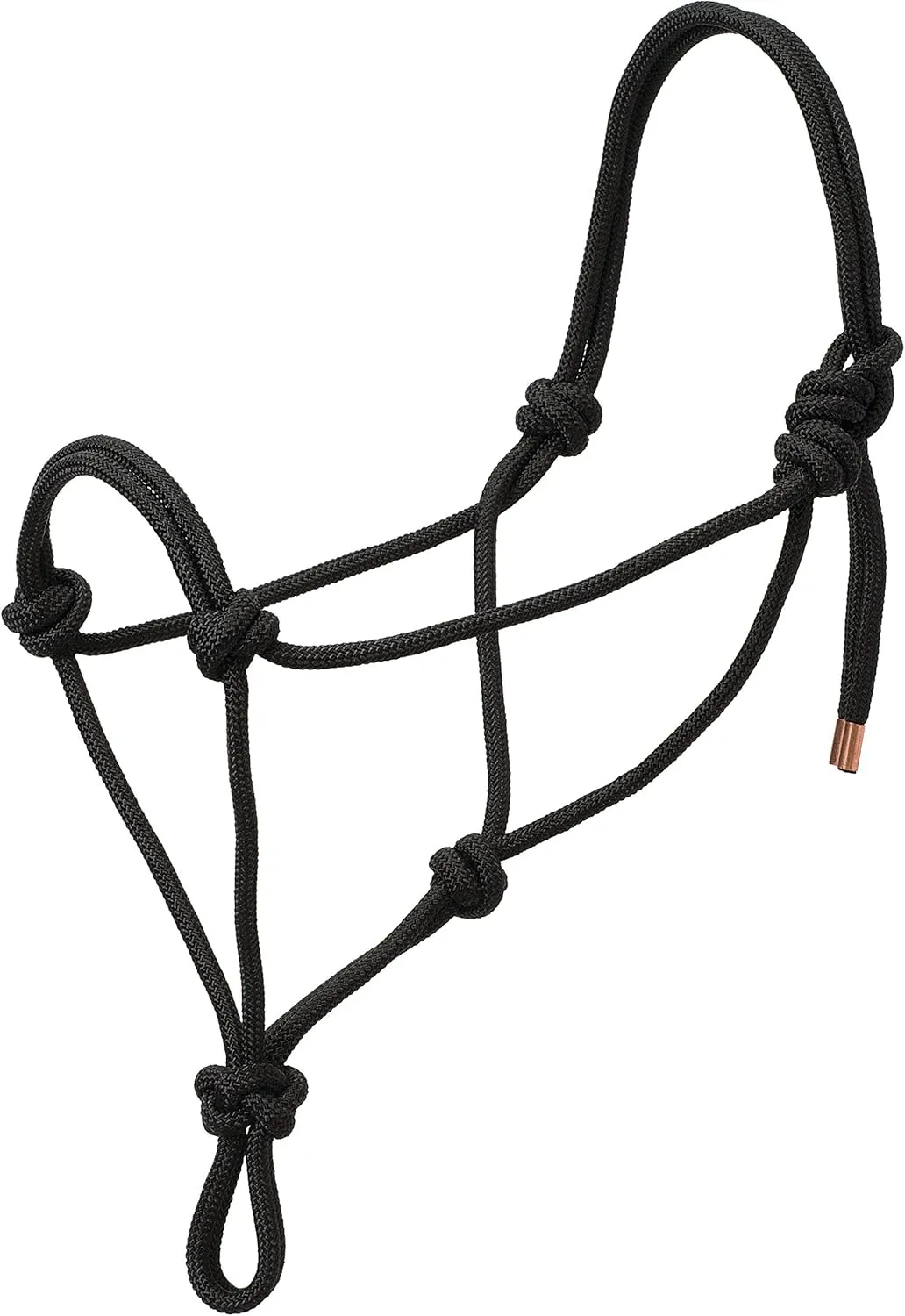 Weaver Leather Diamond Braid Rope Halter, Average Horse
