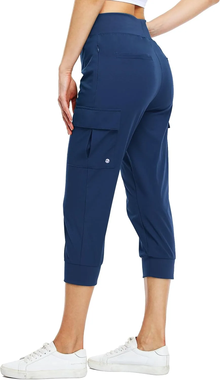 Willit Women's Capris Pants Quick Dry Lightweight Hiking Athletic Casual