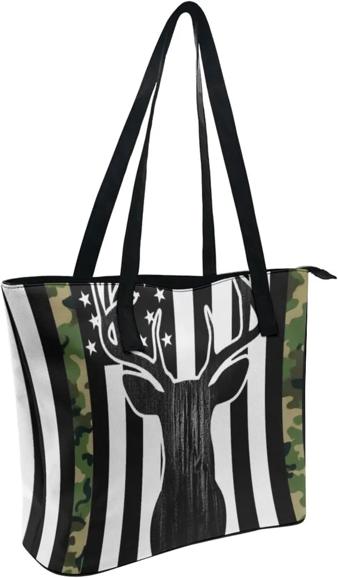 Women's Fashion Tote Bag, Large Capacity Lightweight Handbag, Shopping Bags with Compartment