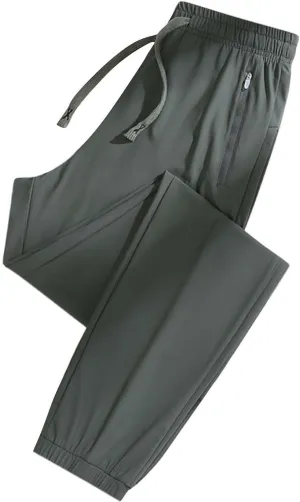Womens Quick Dry Stretch Pant Trendy Cool Ice Silk Active Elastic Trouser Going Out Hiking Athletic Casual Sweatpants