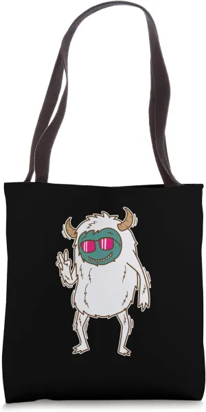 Yeti Snowman Peace Tote Bag